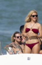 ELLIE GOULDING in Bikini on a Yacht in Miami 0401