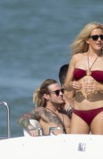 ELLIE GOULDING in Bikini on a Yacht in Miami 0401