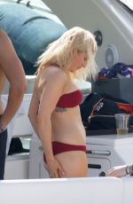 ELLIE GOULDING in Bikini on a Yacht in Miami 0401