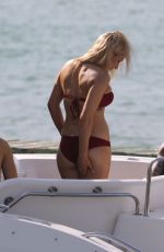 ELLIE GOULDING in Bikini on a Yacht in Miami 0401