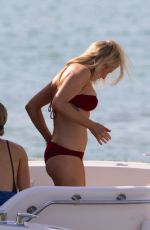 ELLIE GOULDING in Bikini on a Yacht in Miami 0401
