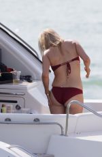 ELLIE GOULDING in Bikini on a Yacht in Miami 0401