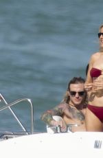 ELLIE GOULDING in Bikini on a Yacht in Miami 0401