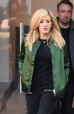 ELLIE GOULDING Leaves Capital Radio Studios in London 2001