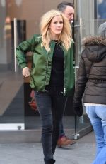 ELLIE GOULDING Leaves Capital Radio Studios in London 2001