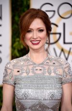 ELLIE KEMPER at 2015 Golden Globe Awards in Beverly Hills