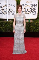 ELLIE KEMPER at 2015 Golden Globe Awards in Beverly Hills