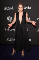 EMILY BETT RICKARDS at Instyle and Warner Bros Golden Globes Party in Beverly Hills