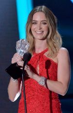 EMILY BLUNT at 2015 Critics Choice Movie Awards in Los Angeles