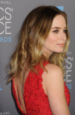 EMILY BLUNT at 2015 Critics Choice Movie Awards in Los Angeles