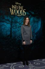 EMILY BLUNT at Into the Woods Photocall in London