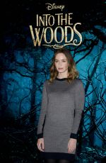 EMILY BLUNT at Into the Woods Photocall in London