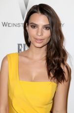 EMILY RATAJKOWSKI at Weinstein Company and Netflix Golden Globes Party in Beverly Hills