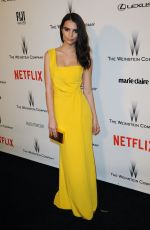 EMILY RATAJKOWSKI at Weinstein Company and Netflix Golden Globes Party in Beverly Hills