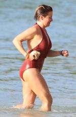 EMMA FORBES in Swimsuit at a Beach in Bbarbados 0101