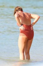 EMMA FORBES in Swimsuit at a Beach in Bbarbados 0101