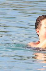 EMMA FORBES in Swimsuit at a Beach in Bbarbados 0101