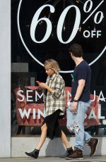 EMMA ROBERTS and Evan Peters Out Shopping in West Hollywood