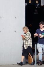 EMMA ROBERTS and Evan Peters Out Shopping in West Hollywood
