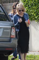 EMMA ROBERTS and Her Mom Out in Los Angeles