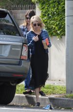 EMMA ROBERTS and Her Mom Out in Los Angeles