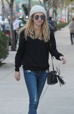 EMMA ROBERTS Out and About in Beverly Hills 1201