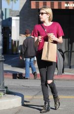 EMMA ROBERTS Out and About in Los Angeles 0101