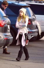 EMMA ROBERTS Out and About in Mammoth Lakes