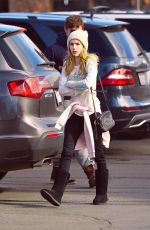 EMMA ROBERTS Out and About in Mammoth Lakes