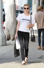 EMMA ROBERTS Out and About in West Hollywood 0901