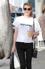 EMMA ROBERTS Out and About in West Hollywood 0901