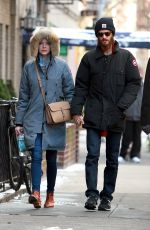 EMMA STONE and Andrew Garfield Out and About in New York 0701
