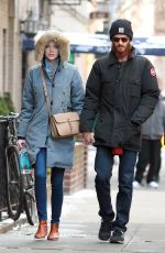 EMMA STONE and Andrew Garfield Out and About in New York 0701