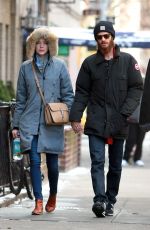EMMA STONE and Andrew Garfield Out and About in New York 0701
