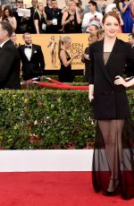 EMMA STONE at 2015 Screen Actor Guild Awards in Los Angeles