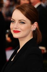 EMMA STONE at 2015 Screen Actor Guild Awards in Los Angeles