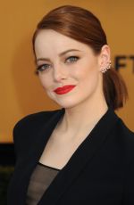 EMMA STONE at 2015 Screen Actor Guild Awards in Los Angeles