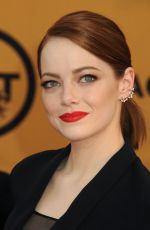 EMMA STONE at 2015 Screen Actor Guild Awards in Los Angeles