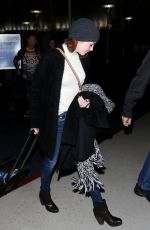 EMMA STONE at LAX Airport in Los Angeles