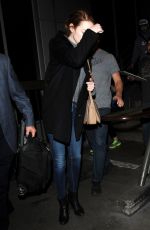 EMMA STONE at Los Angeles international Airport 2401