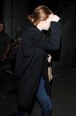 EMMA STONE at Los Angeles international Airport 2401