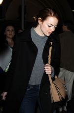 EMMA STONE at Los Angeles international Airport 2401