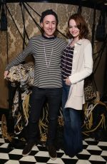 EMMA STONE at Queen of the Night in New York