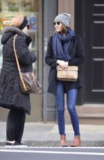 EMMA STONE in Jeans Out and About in New York 1501
