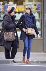 EMMA STONE in Jeans Out and About in New York 1501