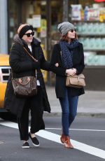 EMMA STONE in Jeans Out and About in New York 1501