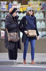 EMMA STONE in Jeans Out and About in New York 1501