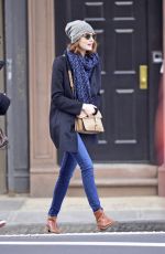EMMA STONE in Jeans Out and About in New York 1501