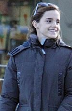 EMMA WATSON Leaves a Coffee Shop in London