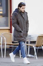 EMMA WATSON Leaves a Coffee Shop in London